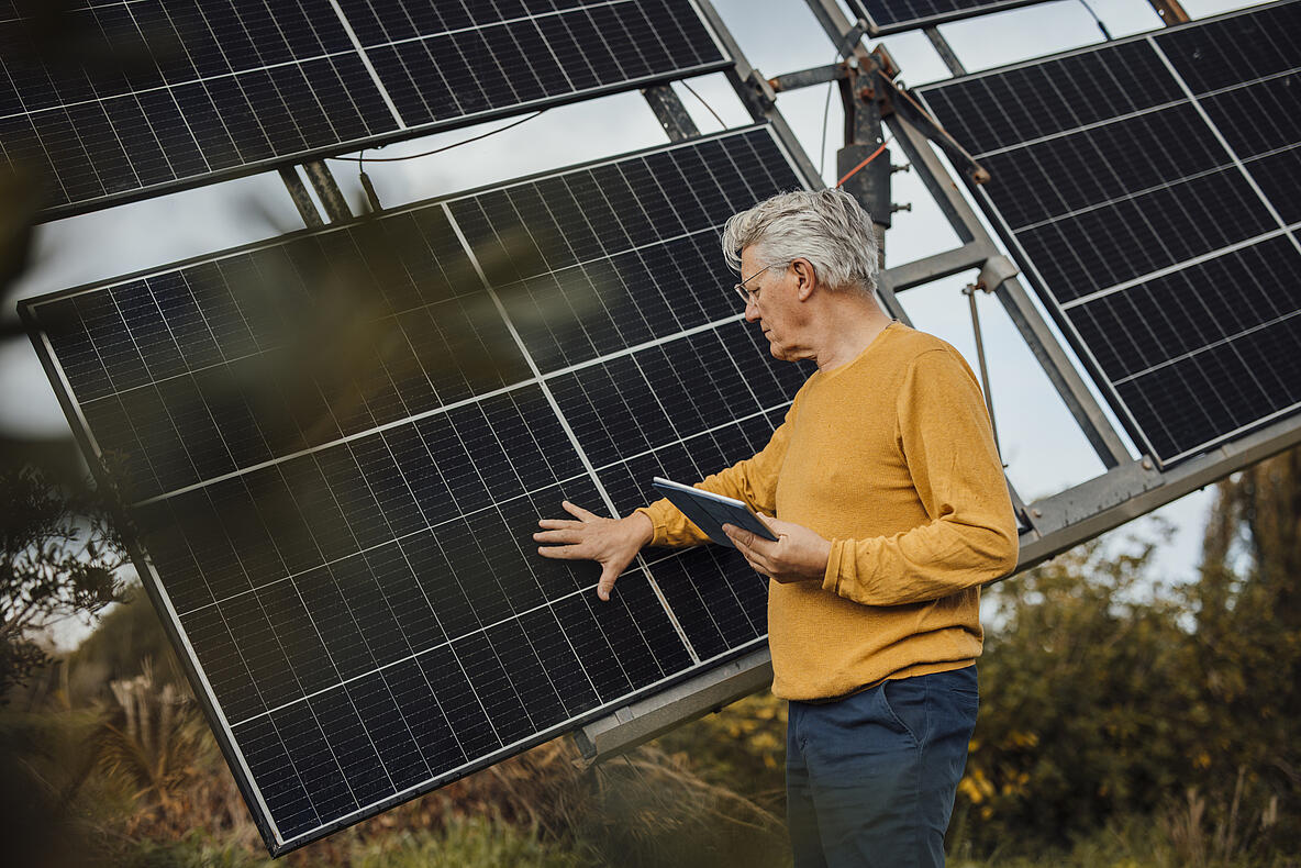 Solarpanelbegutachtung