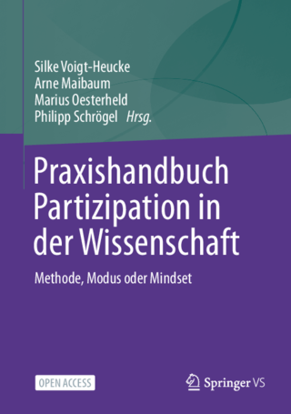 Cover der Publikation: Partizipation im Kontext von Reallaborarbeit – Diskurs und Praxis