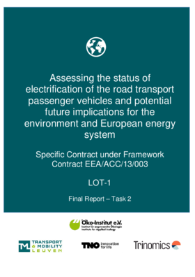 Preview of PDF File Assessing the status of electrification of the road transport passenger vehicles and potential future implications for the environment and European energy system