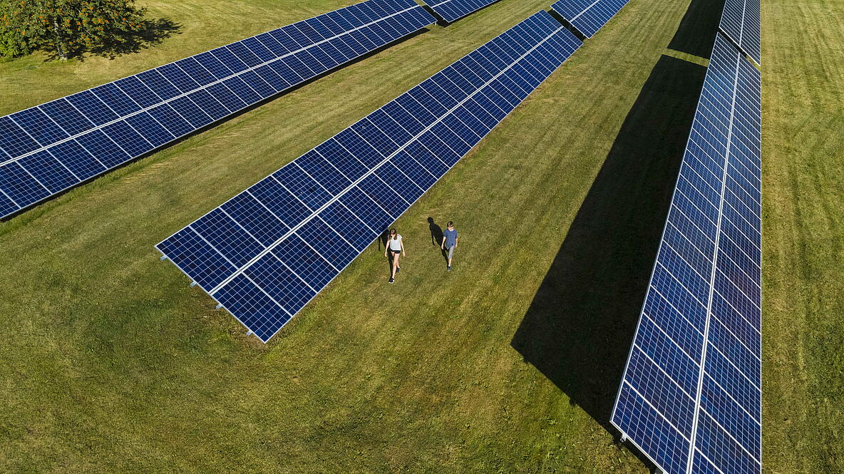 Solarpanelanlage
